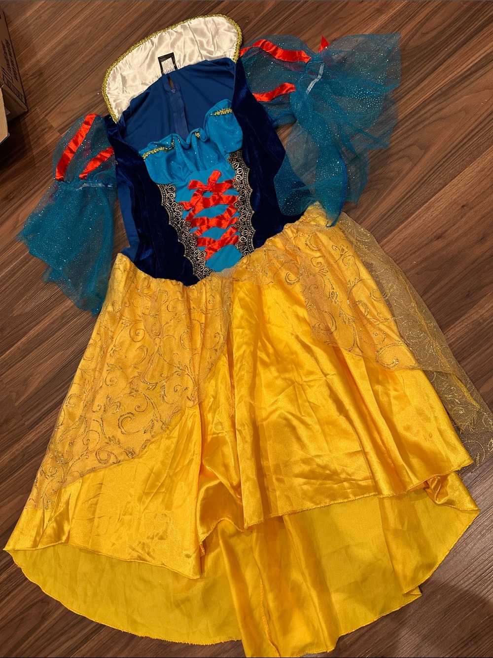 Leg Avenue Adult Snow White Costume dress cosplay dress up size XL/XG